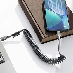Avis Native Union Câble USB-C vers USB-C 60W Spiralé 1.2m Série POP Charge Rapide Noir