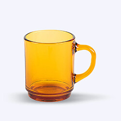Duralex Versailles - Mug en verre Vermeil 26 cl (Lot de 6)