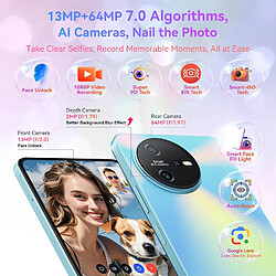 Acheter OSCAL TIGER 12 Mobile Phones,Helio G99 Gaming Phone,128GB,blue