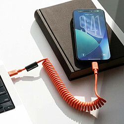 Avis Native Union Câble USB-C vers USB-C 60W Spiralé 1.2m Série POP Charge Rapide Rouge