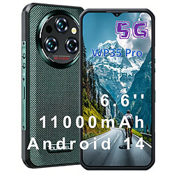 Smartphone OUKITEL WP35 Pro 5G 6.6'' 11000mAh 36GB+512GB ROM 108MP Android 14 NFC Vert