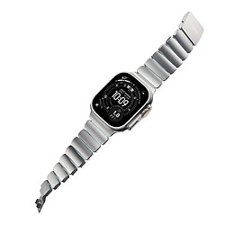 Avis Nomad Bracelet pour Apple Watch 49mm Magnétique Design Hybride Modèle Stratos Gris