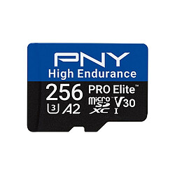 PNY Pro Elite High Endurance microSDXC 256 Go UHS-I
