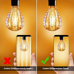NETTLIFE Ampoule led e27 ampoule vintage ampoule rétro blanc chaud ampoule edison ampoule