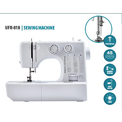 Acheter INF Machine à coudre domestique à double aiguille avec 45 motifs de points - Portable, électri