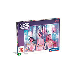 Clementoni K-Pop Demon Hunters - Puzzle 104 pièces