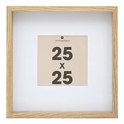 Atmosphera Cadre Photo Déco Axel 25x25cm Naturel