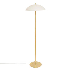 Atmosphera Lampadaire Design en Métal Delcia 150cm Blanc