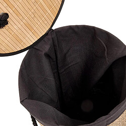 Avis Five Simply Smart Panier à Linge en Bambou Stemy 48L Noir