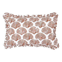 Atmosphera Coussin Déco Océania 38x58cm Terracotta 