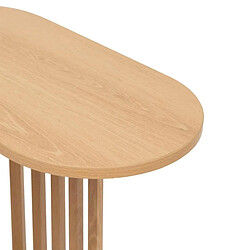 Five Simply Smart Table Bout de Canapé Design Slat 56cm Beige