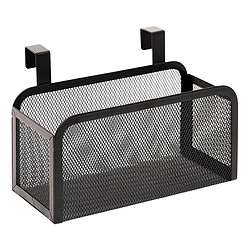 Five Simply Smart Panier de Rangement sur Porte Spacy 25cm Noir