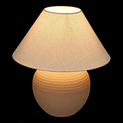 Atmosphera Lampe à Poser en Céramique Seiya 38cm Terracotta