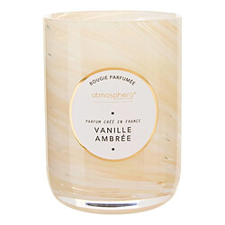 Atmosphera Bougie Parfumée Design Wavy 275g Vanille Ambrée
