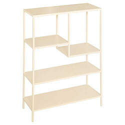 Atmosphera Étagère Bibliothèque 4 Niveaux Gota 100cm Beige