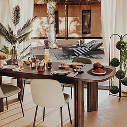 Avis Atmosphera Table à Manger Extensible Rikaya 180-230cm Marron