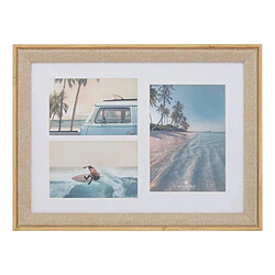 Atmosphera Pêle-Mêle 3 Photos Zera 35cm Beige