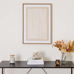 Avis Atmosphera Tableau Mural 3D Donovan 50x70cm Beige