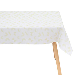 Atmosphera Nappe Antitache Imprimé Della Pasta 140x240cm Jaune