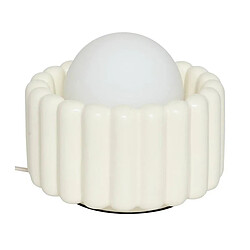 Atmosphera Lampe Applique Design Lotta 23cm Crème