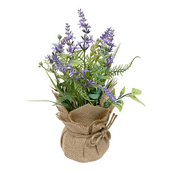 Atmosphera Bouquet de Lavande Artificielle Provence 29cm Multicolore
