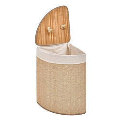 Five Simply Smart Panier à Linge d'Angle Stemy 48L Beige