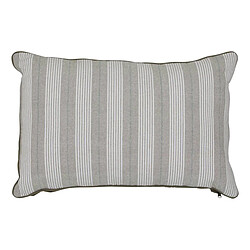 Atmosphera Coussin Déco à Rayures Groove 38x58cm Vert