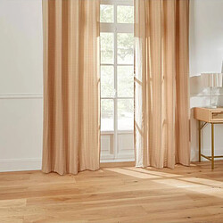 Avis Atmosphera Rideau Voilage à Œillets Noa 140x240cm Beige
