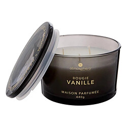 Atmosphera Bougie Parfumée en Verre Glowy 440g Vanille