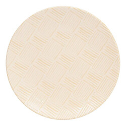 Secret De Gourmet Lot de 6 Assiettes à Dessert Laetitia 19cm Crème