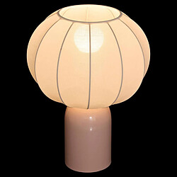 Atmosphera Lampe à Poser en Métal Tobie 33cm Rose
