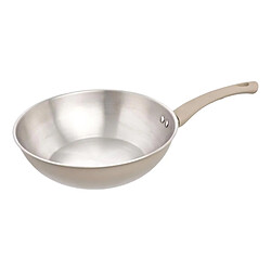 Five Simply Smart Wok en Inox Solstice 28cm Beige