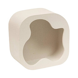Atmosphera Étagère Murale Design Evy 28cm Blanc