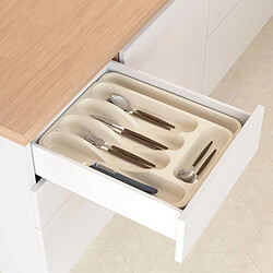 Avis Five Simply Smart Range-Couverts Extensible Poly 28cm Beige