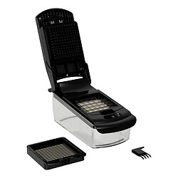 Five Simply Smart Mandoline à Multi-Découpes Silver Pro 27cm Noir