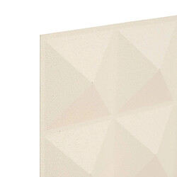 Atmosphera Lot de 2 Stickers Diamants Oren 30x30cm Beige