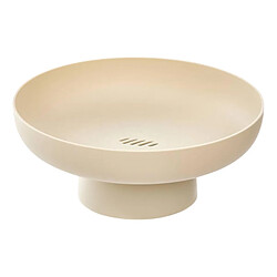 Five Simply Smart Corbeille à Fruits sur Pied Poly 26cm Beige