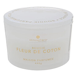 Atmosphera Bougie Parfumée en Verre Glowy 440g Fleur de Coton
