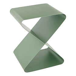 Atmosphera Table d'Appoint Design en Métal Elder 45cm Vert Olive