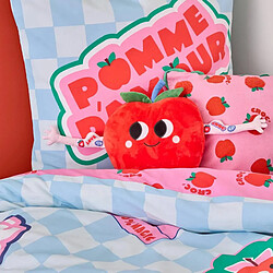 Atmosphera Peluche Enfant Pomme Chachapop 28cm Rouge