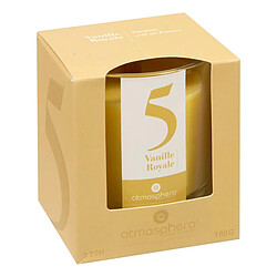 Atmosphera Bougie Parfumée en Verre Numia 180g Vanille Royale