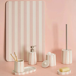 Avis Five Simply Smart Brosse WC en Céramique Strio 39cm Rose