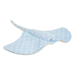 Atmosphera Peluche Enfant Raie XL Manta 95cm Bleu Clair