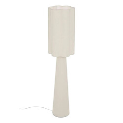 Atmosphera Lampadaire Design Fleur Blanca 124cm Beige