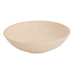 Secret De Gourmet Lot de 6 Assiettes Creuses Laetitia 20cm Crème
