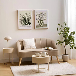 Avis Atmosphera Table Basse Avec Rangement Juna 45cm Beige
