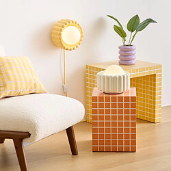 Atmosphera Lampe Applique Design Lotta 23cm Crème pas cher
