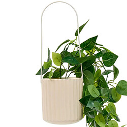 Atmosphera Plante Artificielle à Suspendre Poolside 82cm Beige
