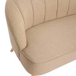 Atmosphera Canapé 2 Places Naova 126cm Beige