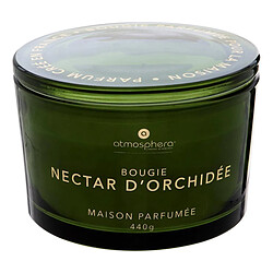 Atmosphera Bougie Parfumée en Verre Glowy 440g Nectar d'Orchidée